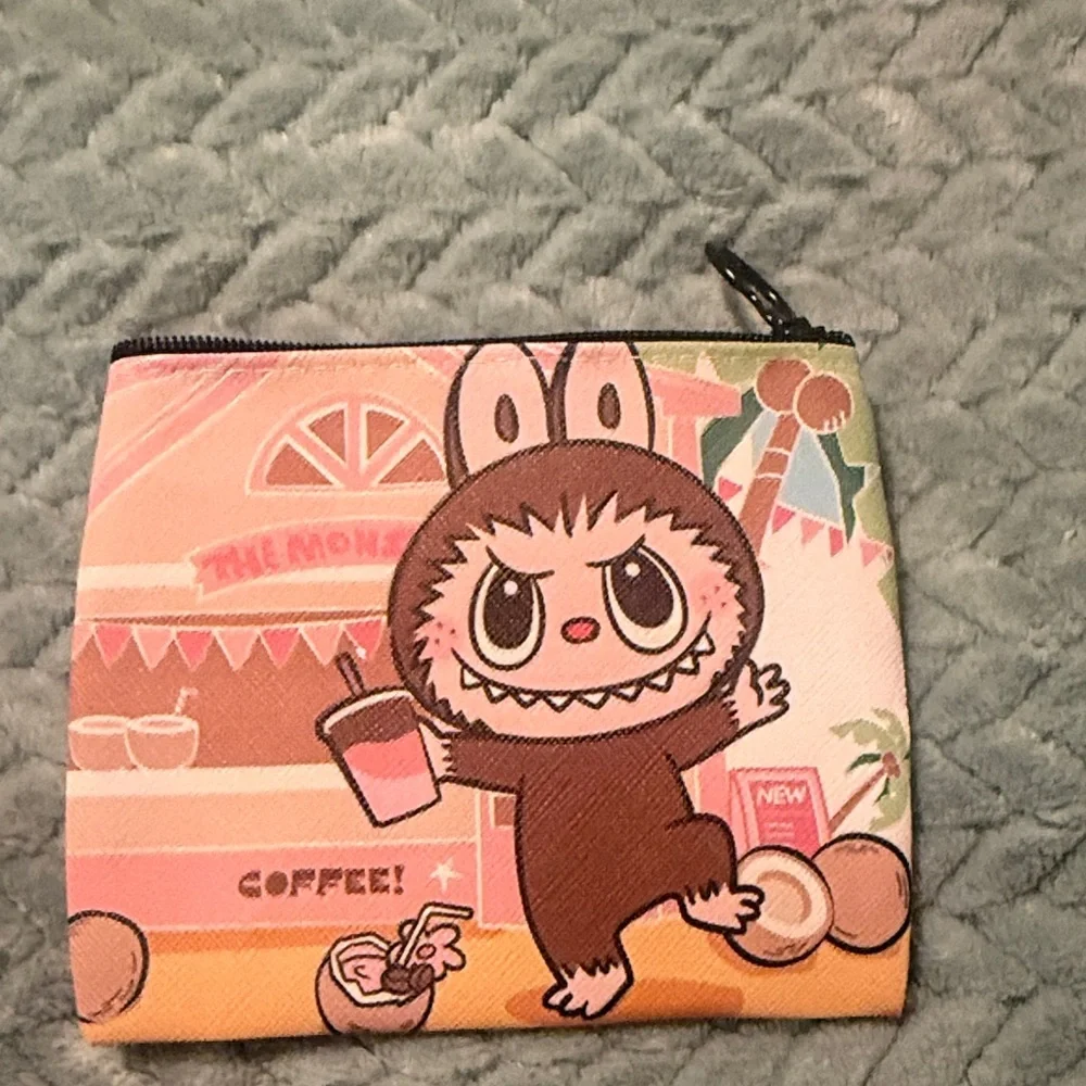 Labubu Print Coin Pouch - Picture 1 of 2